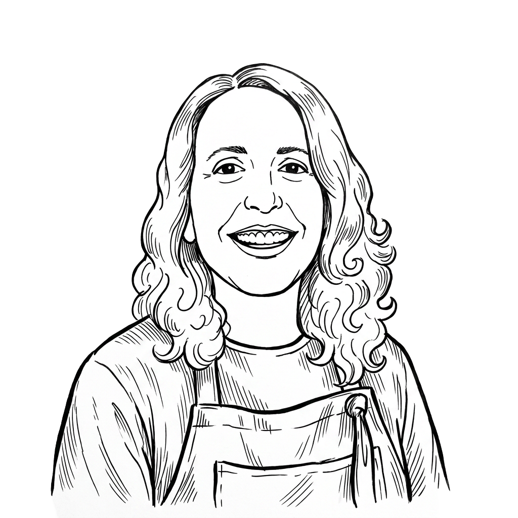 Ritratto disegnato di Linda